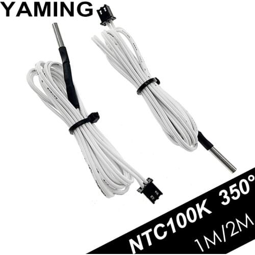 3D Printer Connector Reinforcement Resistor NTC100K Thermistor Sensor Accessory High Temperature Measuring 350 Degrees