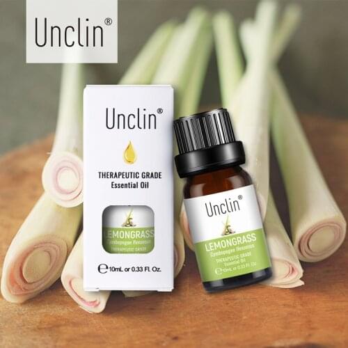 Unclin 10ml Pure Essential Oils Humidifie Diffuser Eliminate Fatigue Ginger Orange Rosemary Lemongrass Peppermint Essential Oil