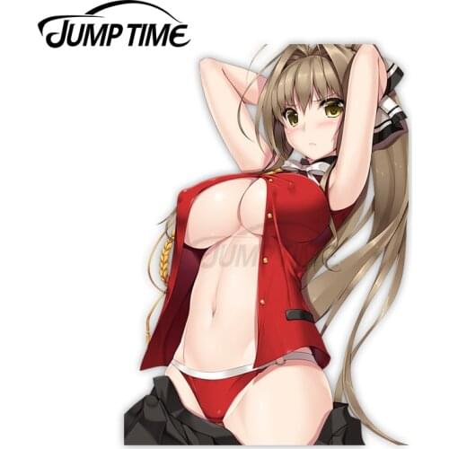 Jump Time Amagi Brilliant Park Sento Isuzu 65 9.2 Anime Sexy Girl Vinyl Decal Window Car stickers