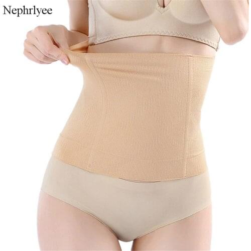 Seamless Women Waist Trainer Body Slimming Tummy Control Belt Lingerie Shapewear Underwear Body Shaper Lady Corset Belt B023