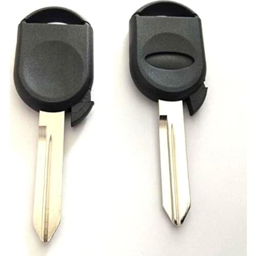 DAKATU Transponder Replacement Remote Car Key Shell Case Fob For Ford Lincoln Mercury Uncut Key Blank Case No Chip
