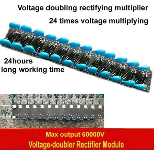 Voltage Doubler Rectifying 24 Times Rectifier 60000V High Voltage Multiplier