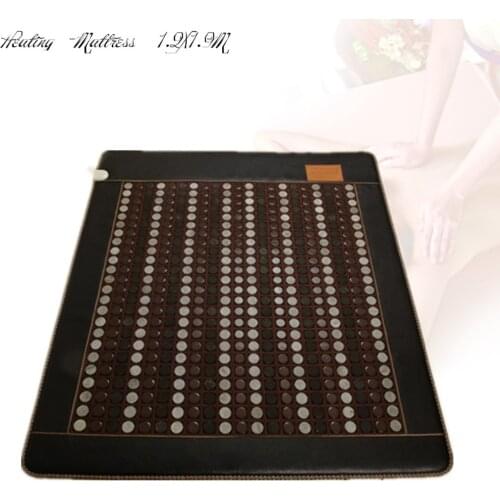 2020 new hot popular Germanium Jade Stone electric sleeping massage mattress Heated Tourmaline Bed Mattress New 1.2X1.9M