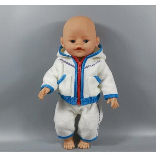 Doll Jump Suits Fit For 43cm Zapf Baby Born Doll Reborn Baby Dolls Clothes And 17 inch Doll Accessories 061