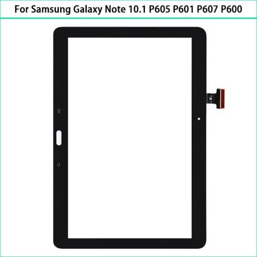 New P600 TouchScreen For Samsung Galaxy Note 10.1 2014 Edition P605 P601 P607 Touch Screen Panel Digitizer Sensor Front Glass