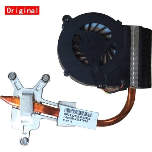 Original Cooler for HP CQ42 CQ62 G42 G62 cooling heatsink with fan 606609-001 607084-001