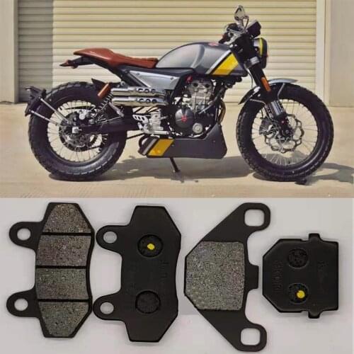 Front And Rear BrakePads Disc Brake Pads Motorcycle Accessories For FB Mondial HPS 125