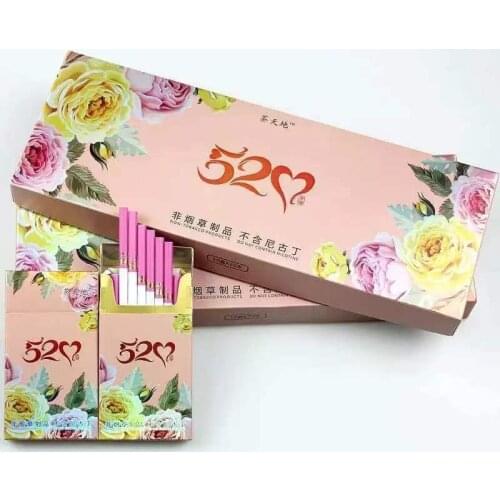 Authentic Tea Tobacco 200 Pieces China Red Tieguanyin Golden Bud Red Robe Mint Flavor Thick and Thin Non-Tobacco