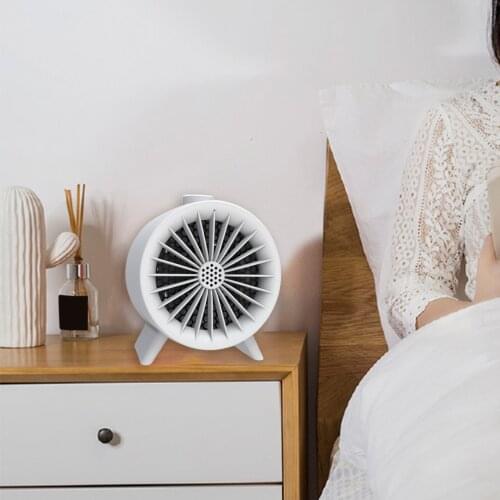 110V Portable Electric Space Heater Adjustable Heated Fan Fast Heating Thermostat Bedroom Office Living Room Home Kitchen Decors