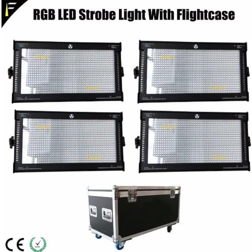 RGB 3in1 LED Flash Strobe Stroboscope Continuous Light Hybird As Floodlight For Stages Clubs Mobile Discos Bars etc