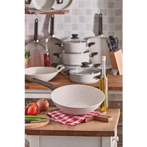 Victoria Granite Wok Frying Pan 28 Cm egg pan dish pan