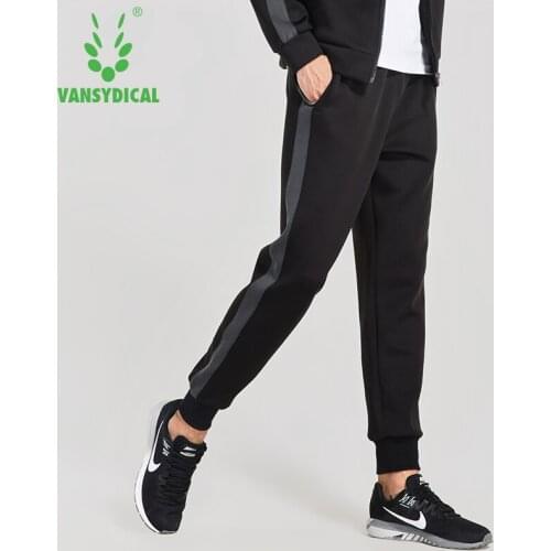 Vansydical Brand Men Running Pants Sportswear Fitness Legging Sports Mens Sweatpants