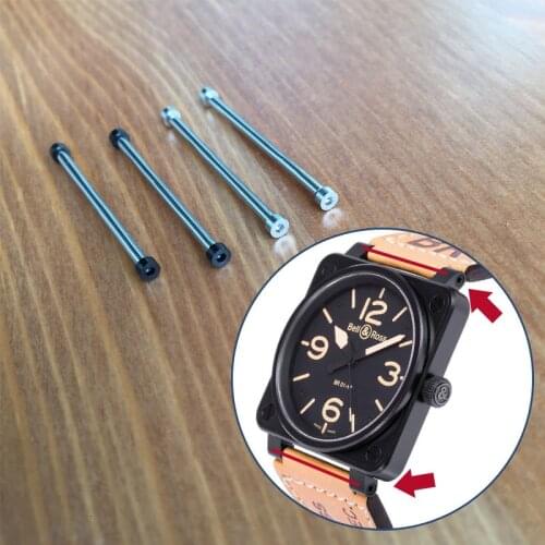 Inner Hexagon watch screw tube /screw bar for Bell & Ro ss BR01 watch
