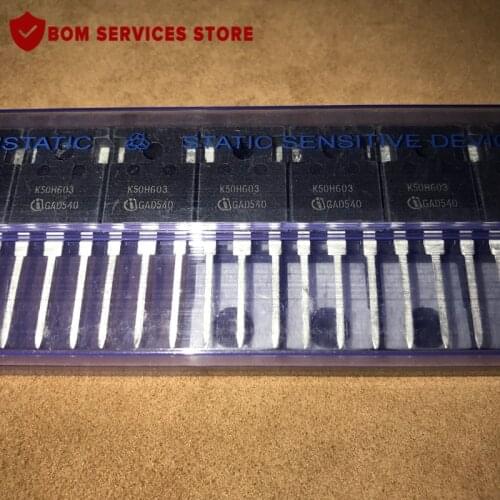 Fast Delivery 10PCS IKW50N60H3 K50H603 TO-247 High speed switching series third generation Transistor