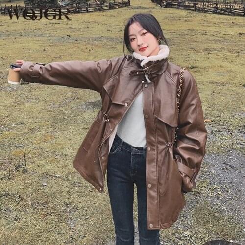 Женские куртки оверсайз WQJGR China At AliExpress