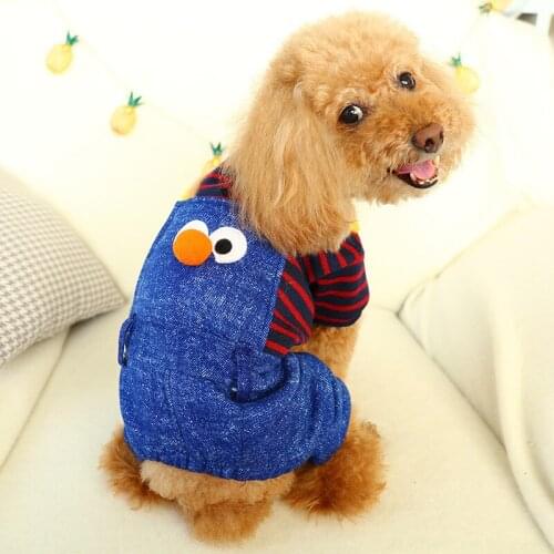 Winter Pet Clothes for Small Dogs Thicken Warm Puppy Dog Coat Jackets French Bulldog Chihuahua Clothing Cute Big Nose Overalls