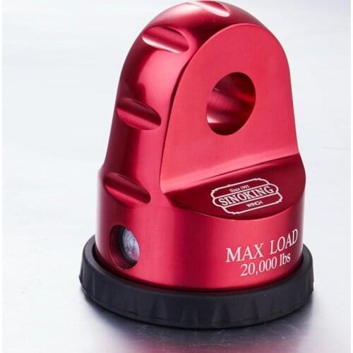 10T Winch Hook Rope Trailer Hook Connector Trailer Ball Off-Road Vehicle Modified Rescue Claw Aluminum Guide Port Front and Rear