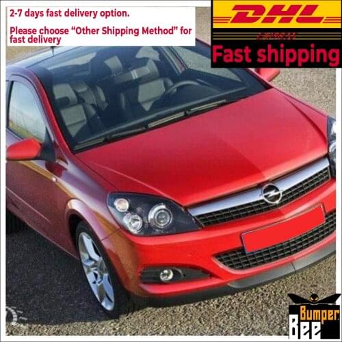 OPEL / VAUXHALL ASTRA H LIP FRONT SPOILER BUMPER LIP Euro Spoiler Lip Universal 2 pcs Body Kit