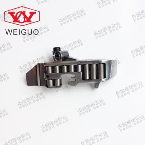 2021 Rushed Top Fashion Steel P253e-4 Accessories Silver Arrow 747 Wheel Presser Foot Roller Do With Overlock Machine