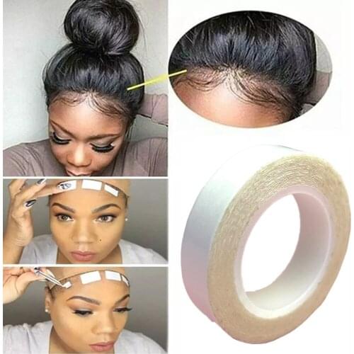 3.0 yards/Roll Lace Wig Glue Tape for Hair Extension Double Side Glue Tape Sticky adhesives Tape Skin Weft Hair Extensions Tool