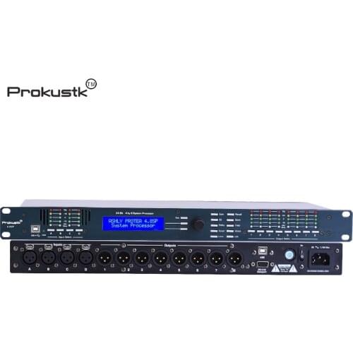 4in 8out Audio Sound Processor DSP Digital Signal Processors Prokustk 4.8SP