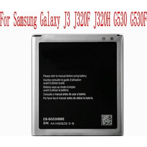 High Quality 2600mAh EB-BG530CBU Battery For Samsung Galaxy J3 J320F J320H G530 G530F Cell Phone