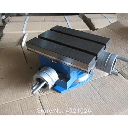 AKP-1 rotary table, drilling and milling machine cross table, 225*175
