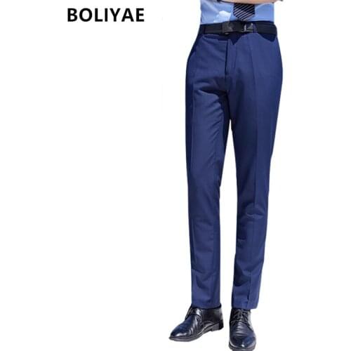 Мужские модные брюки BOLIYAE China At AliExpress