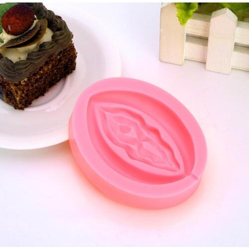 Novelty Women Genital Shaped Baking Mould Matches Penis Mold Silicone Non Stick Chocolate Fondant Mold Pastry Cake Ice Tools