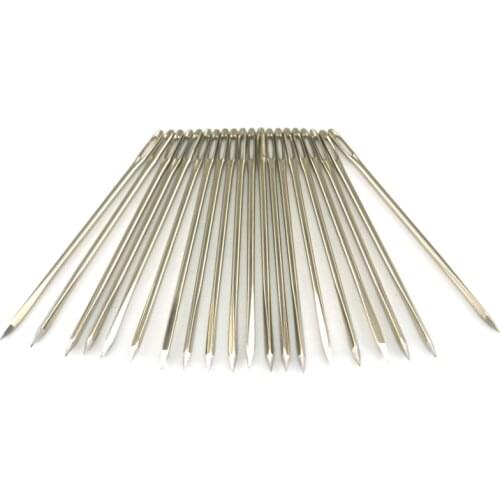 30ps/set 7cm Hand Sewing Needle Leather Stitches Dedicated Tools Triangular Needle Canvas Craftwork Sewing Repairing Accessories