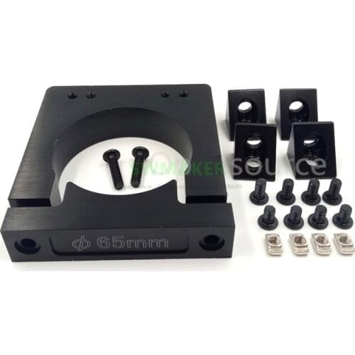 Openbuilds Router spindle mount kit 52mm 65mm 71mm 80mm diameter For Makita RT 0700C router CNC C-BEAM machine DIY parts
