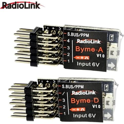 Radiolink Byme-A Byme-D Fixed Wing Flight Controller Gyroscope Self-stabilization Balance for 3D Fixed Wing 4CH Trainer