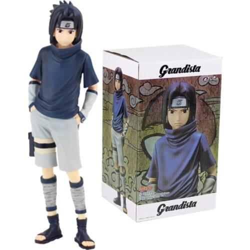 Grandista Naruto Uchiha Sasuke Anime Figure PVC Toys for Children Action Shippuden Figurine Uzumaki Naruto Collector Model Doll