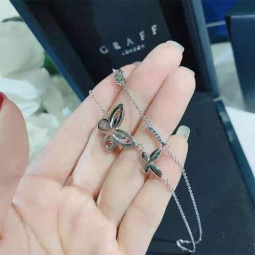 Fashion Butterfly Necklace For Women Cute Charm Anime Gothic Accessories Italia Aesthetic New Beads Friends Body Jewelry