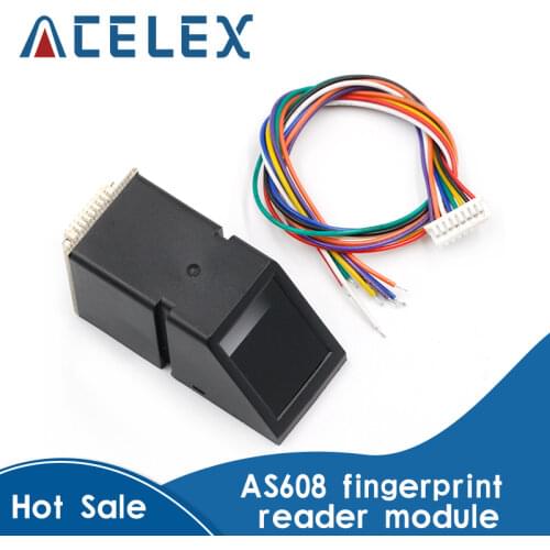 AS608 Fingerprint Reader Sensor Module Optical Fingerprint Fingerprint Module For Arduino Locks Serial Communication Interface