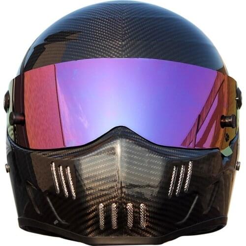 Carbon fiber Full Face Motorcycle Helmet Casco Moto Professional Racing Helmet Capacete Moto Kask DOT Motocross Off Road Touring