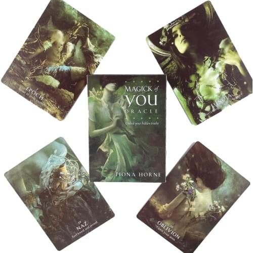 Magick You Oracle Cards Leisure Party Table Game High Quality Fortune-telling Prophecy Tarot Deck With Guide Book