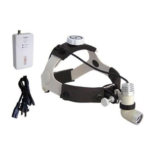 Update 3W LED Surgical Head Light Medical Lamp Dental Headlight AC/DC KD-202A-3