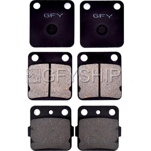 For YAMAHA YFM 125 R Raptor 2011 2012 2013 YFM125 R Motorcycle Front Rear Brake Pads Brake Disks