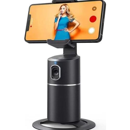 Gimbal Stabilizer Phone Adjustable Camera 360 Rotation AI Smart Face Tracking For Mobile Phone Camera Gopro Video Record Selfie