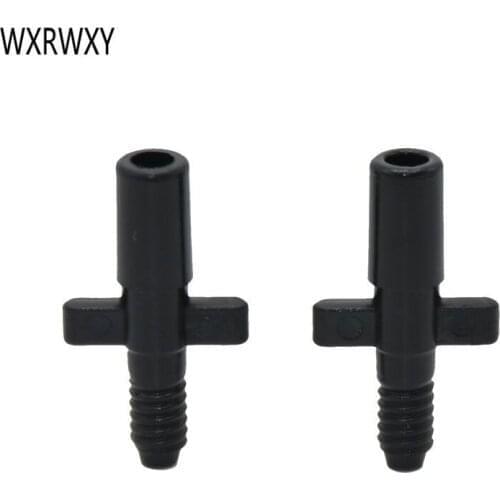 Nozzle Threaded 6 mm Straight Connector adapter Irrigation Garden Pipe Connectors Spray Nozzle Conector for PVC Pipe 1000PCs