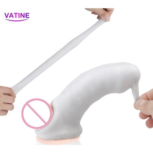 Strapon Penis Enlargement Cock Extender Sex Toys For Men Male Masturbator Erotic Machine Couples Tools Adult Goods Sextoys Shop