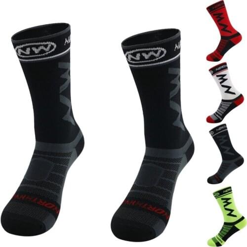 Outdoor Men Cycling Sports Socks Running Breathable Socks Compression Socks