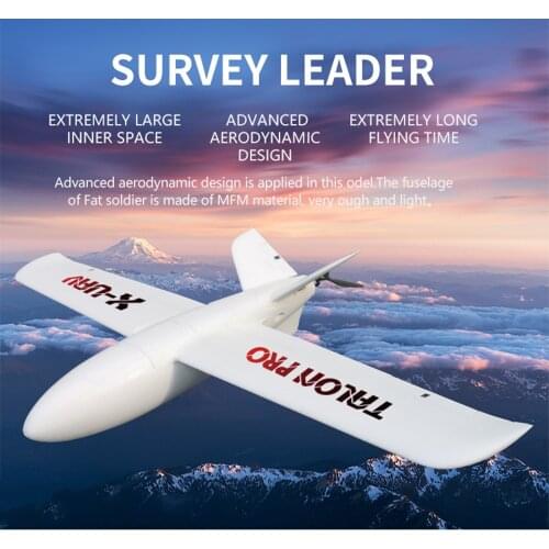 X-UAV Upgraded Fat Soldier Fixed Wing Aerial Survey FPV Carrier Model Building RC Airplane Drone KIT Outdoor Toys for Children