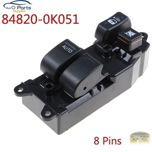 YAOPEI 8-pins Power Window Switch For Toyota 84820-0K051 848200K051 car accessories
