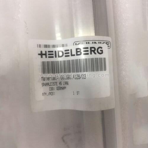 00.580.4129/03 Original New Heidelberg SM102 Plate Clamp 00.580.4129 Press Parts