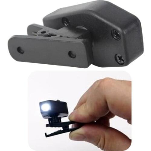 1pcs Clip-on Eyeglass LED Light Lamp EBook Reader Rotate Car Outdoor Light 360Degrees Bed Clip-on Airplane Reade E2J5 Light B2H2