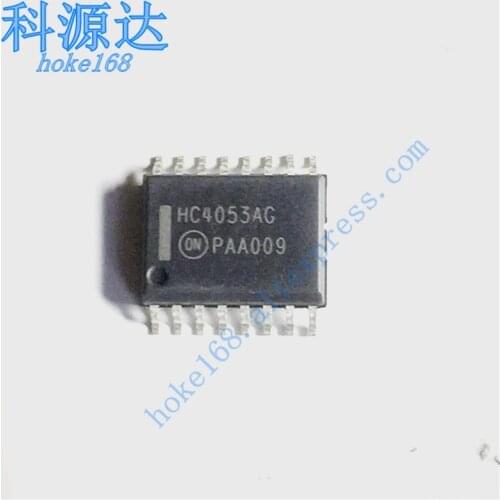 10pcs/lot MC74HC4053ADWR2G SOIC16 HC4053A MC74HC4053 MC74HC4053ADW In Stock