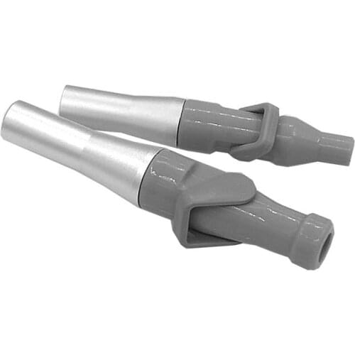 2PCS Dental Oral Valve Saliva Ejector Strong Suction Or Weak Head Suction Dentist Chair Aluminum Accessories Free Shipping