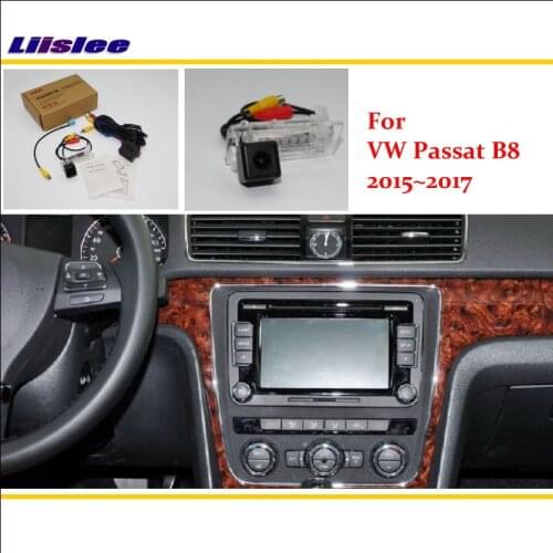 Car Back Up Reverse Parking Camera For Volkswagen VW Passat B8 2015 2016 2017 RCA & Original Screen Compatible Rear View Camera